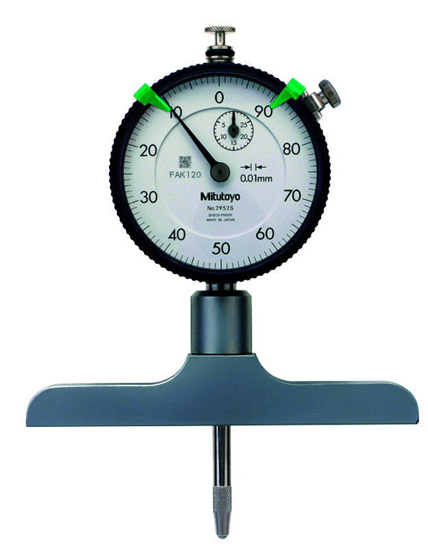 Đồng hồ so đo sâu cơ khí 0-210mm, 7214