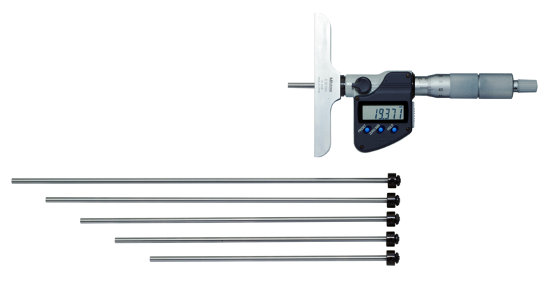 Panme đo độ sâu điện tử có thanh nối 0-150mm, 329-250-30