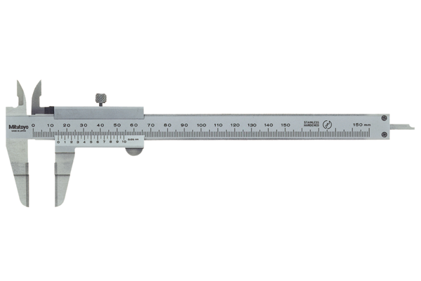Thước Cặp Cơ Khí Mitutoyo, 0-200mm, 0,05mm, 536-135